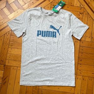 Puma Kids’ Gray Tee Shirt Sz 18-20